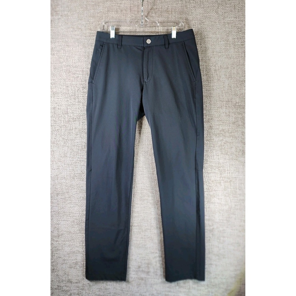 Bonobos Golf Pants Mens 31x32 Gray Slim Fit Stretch Performance Vented Chinos